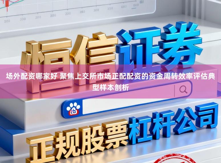 场外配资哪家好 聚焦上交所市场正配配资的资金周转效率评估典型样本剖析