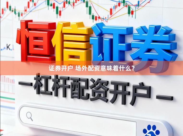 证券开户 场外配资意味着什么?
